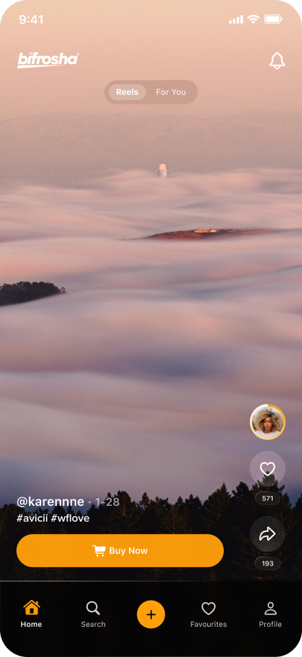 Bifrosha App Interface